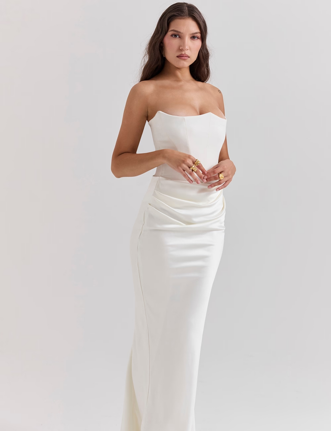 Riviera Maxi Corset Dress