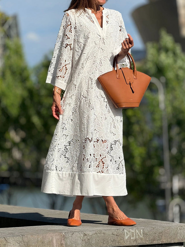 Melanie™ - Comfy Lace Dress