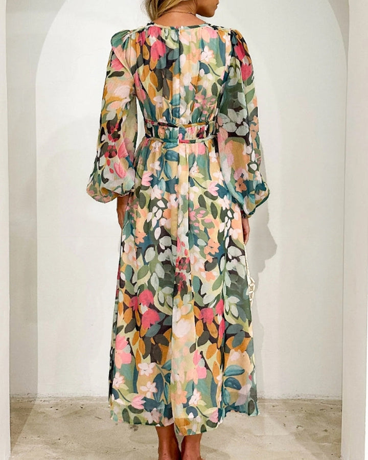 Delphine Floral Maxi Dress