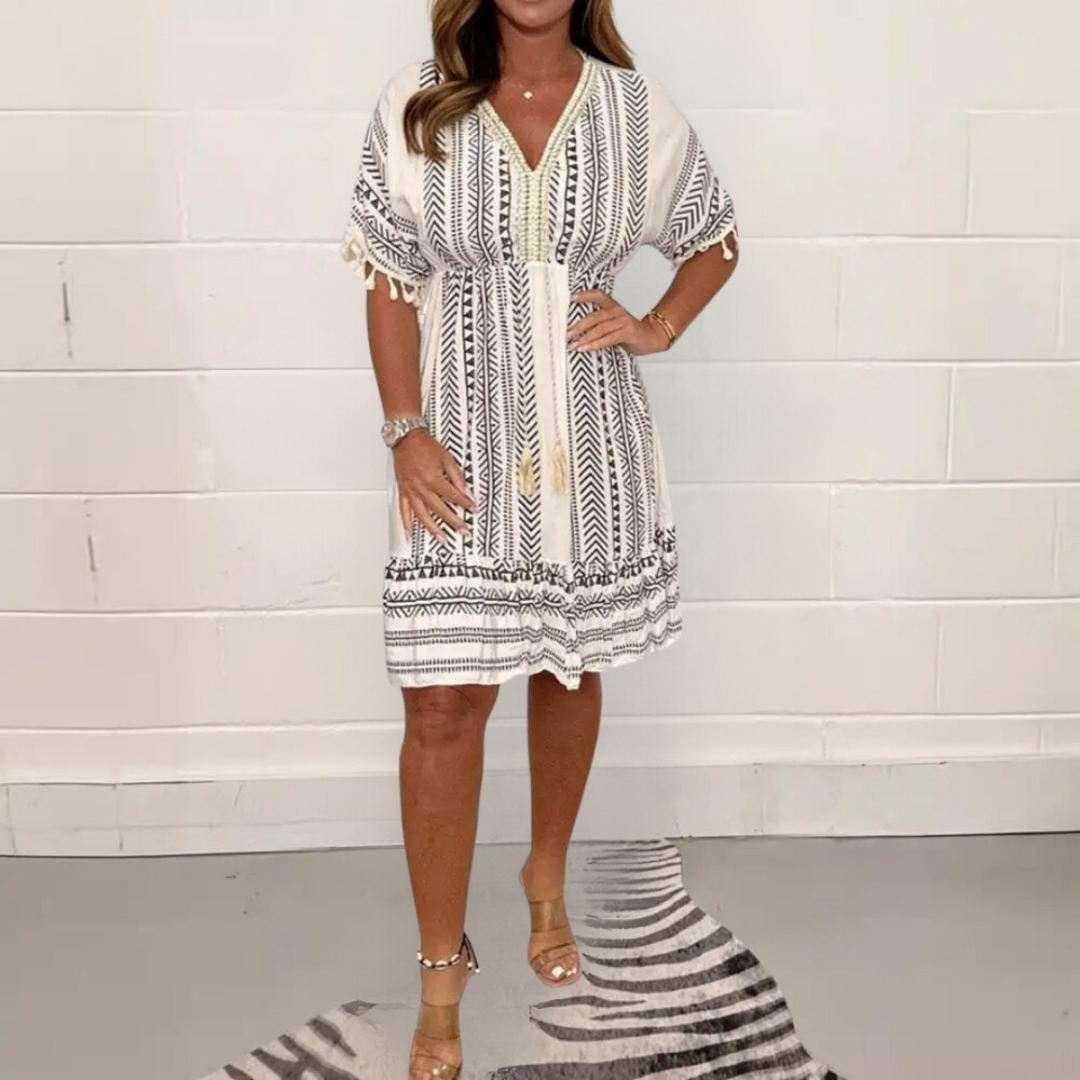 Amaya Boho Tassel Dress