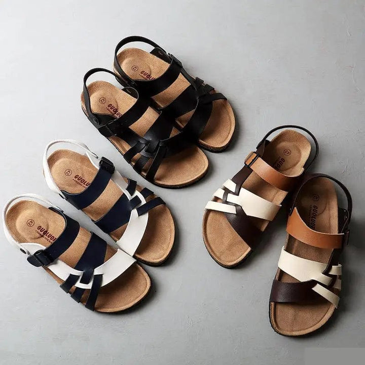 Astrid™ | Orthopedic Leather Sandals