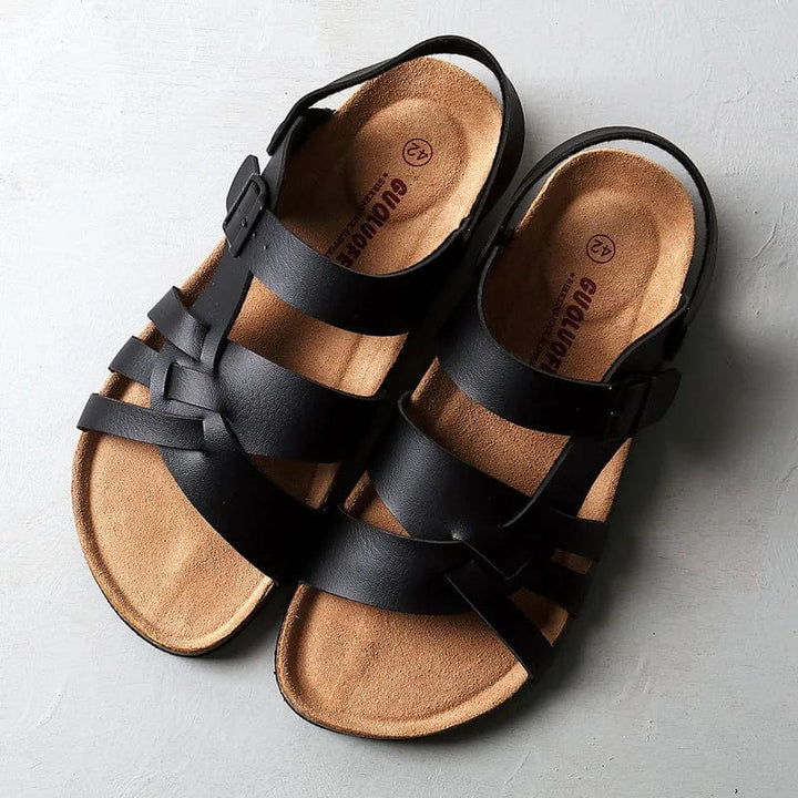 Astrid™ | Orthopedic Leather Sandals