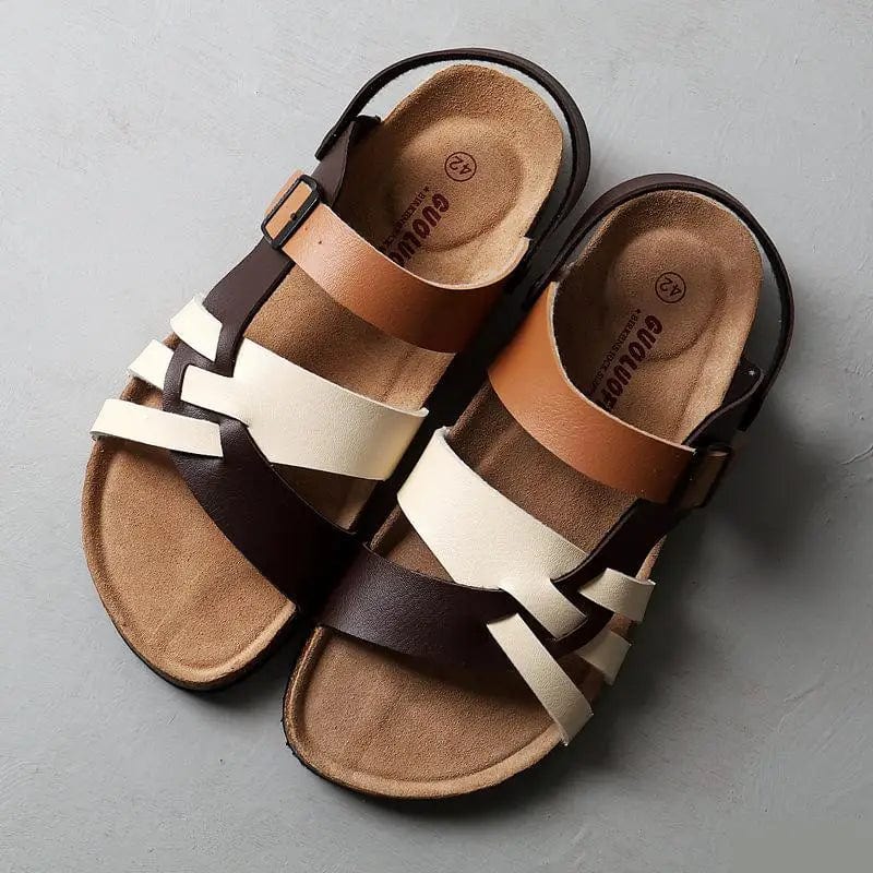 Astrid™ | Orthopedic Leather Sandals