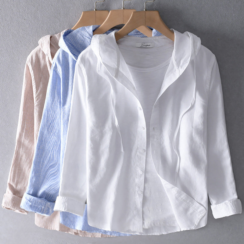 Elio™ - Women's Relaxed Fit Linen Shirt