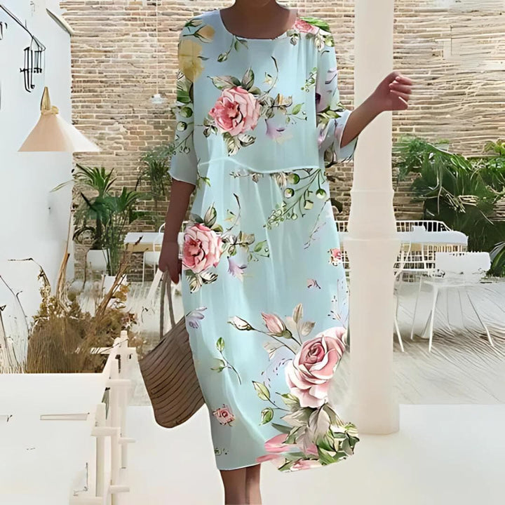 Elle™ Elegant Floral Dress