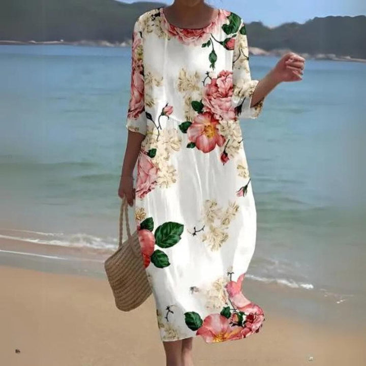 Elle™ Elegant Floral Dress